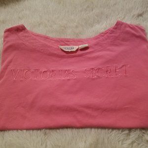 Victoria Secret Country Long Sleeve Guava Pink Sz Medium
